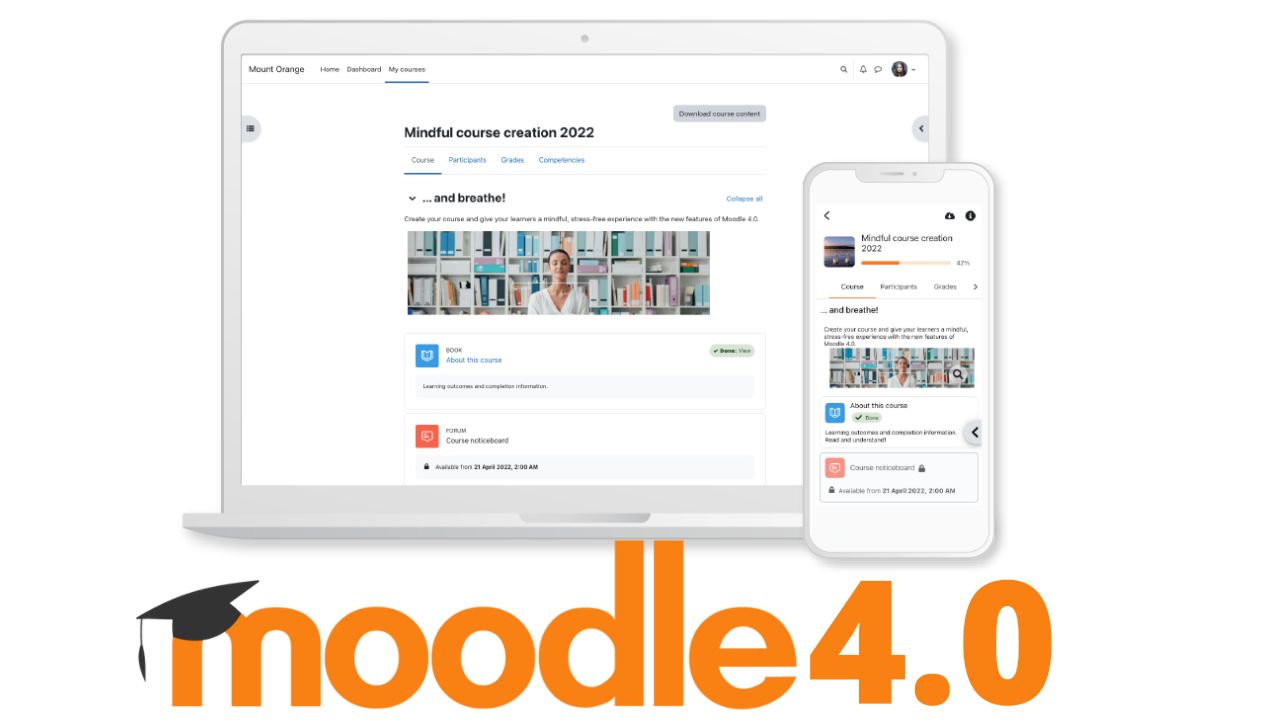 Moodle 4.0 available now for download