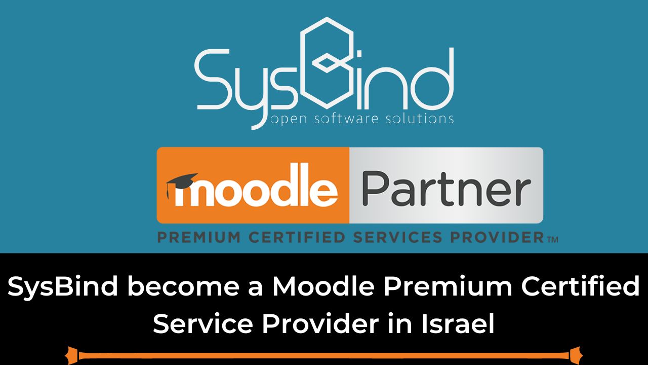SysBind become a Moodle Premium Certified Service Provider in Israel