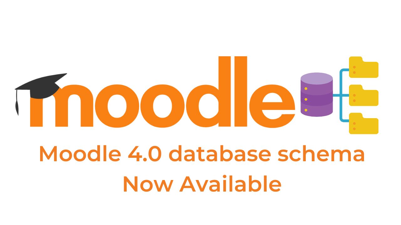 Moodle 4.0 database schema now available