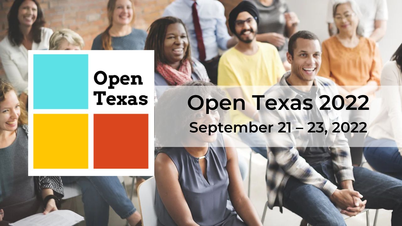 Get ready for Open Texas 2022 on September 21 – 23, 2022