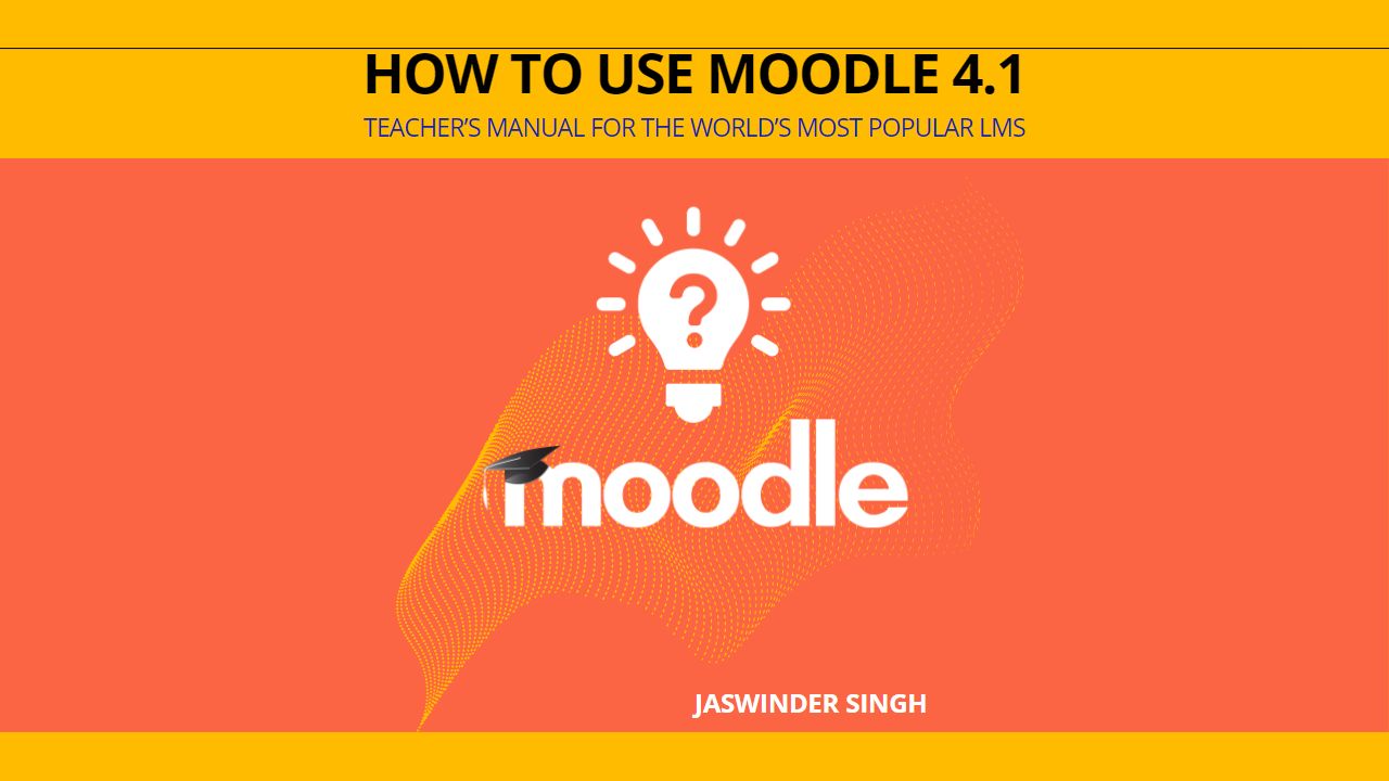 How to use Moodle 4.1 book cover