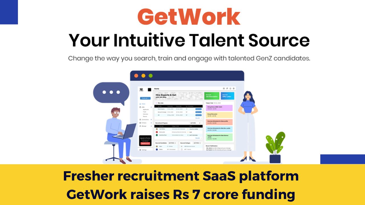 Fresher recruitment SaaS platform GetWork raises Rs 7 crore funding