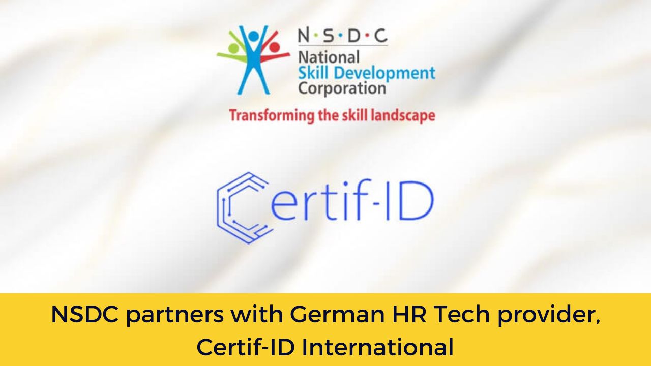 NSDC partners with German HR Tech provider, Certif-ID International