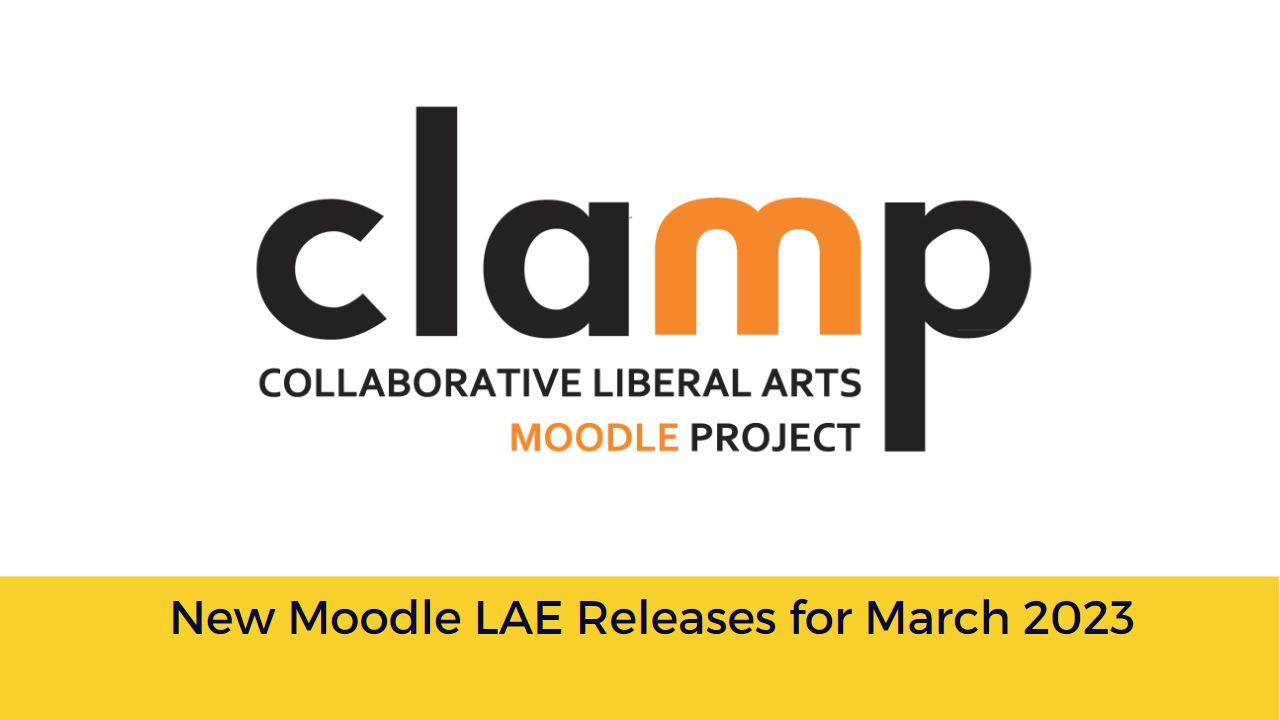 New CLAMP LAE releases available for March 2023