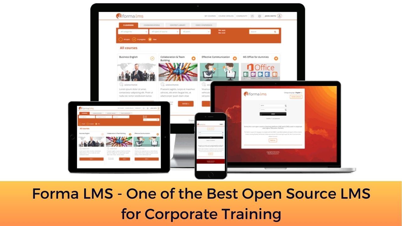 Forma LMS - One of the best Open Source LMS for corporate training