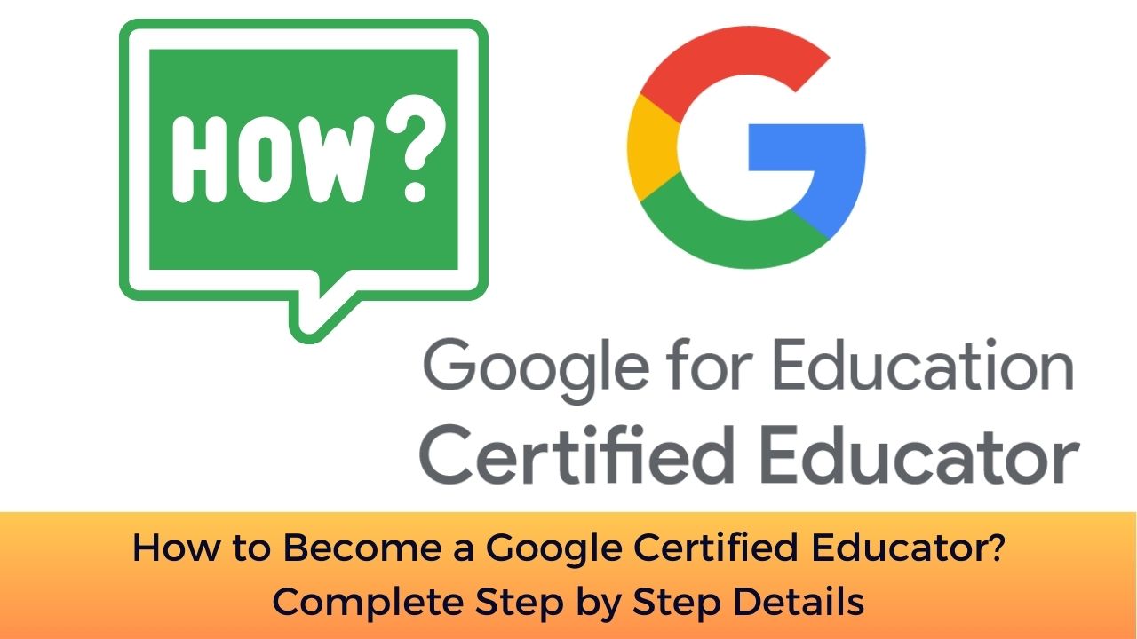 How to Become a Google Certified Educator?