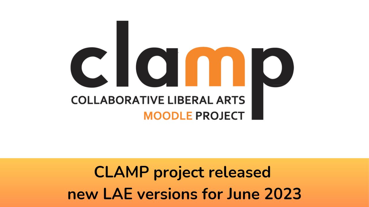 CLAMP project released new LAE versions for June 2023