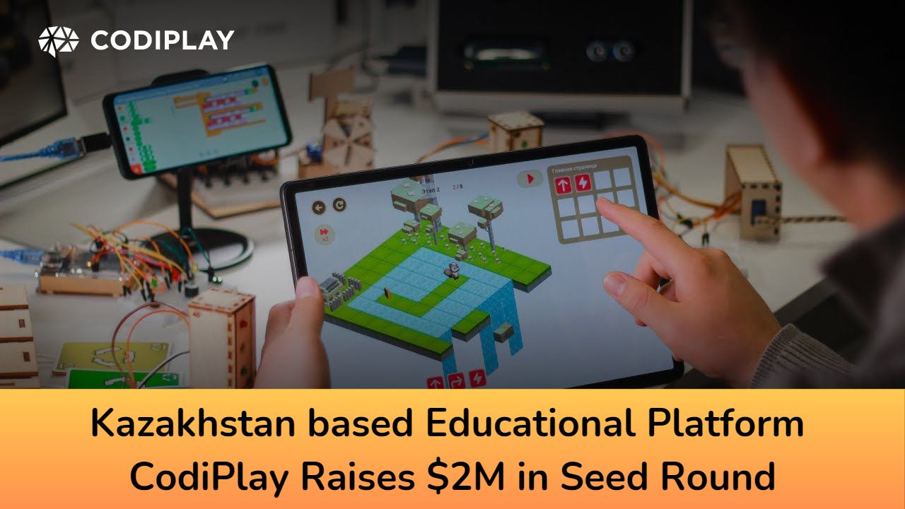 Kazakhstan based Educational Platform CodiPlay Raises $2M in Seed Round