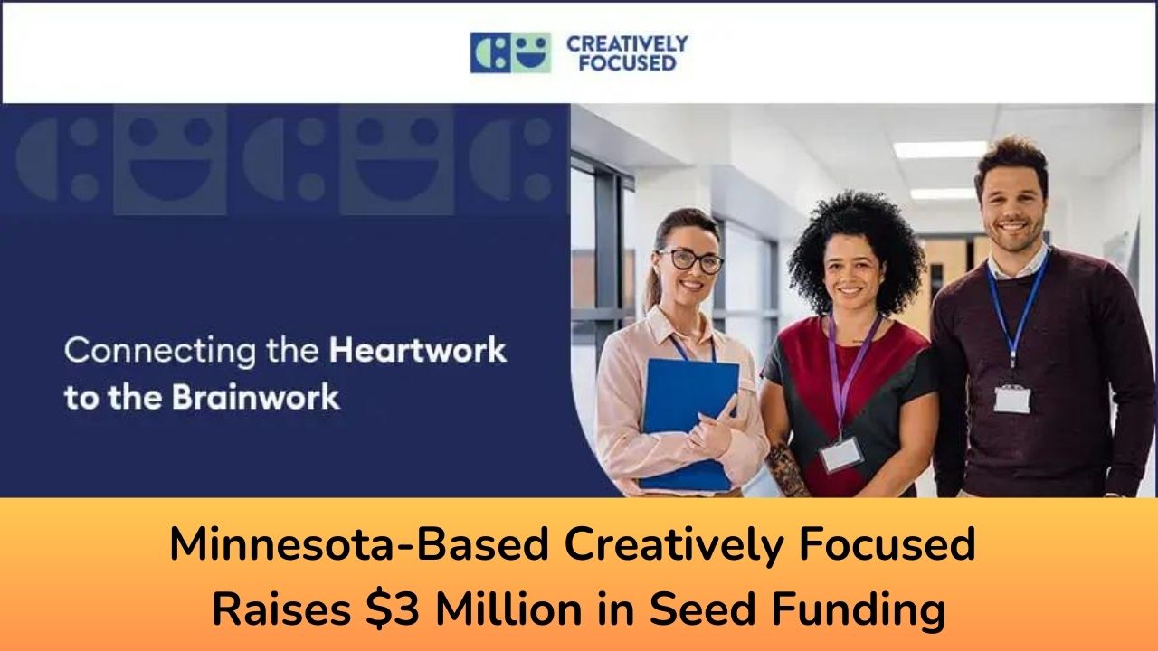 Minnesota-Based Creatively Focused Raises $3 Million in Seed Funding