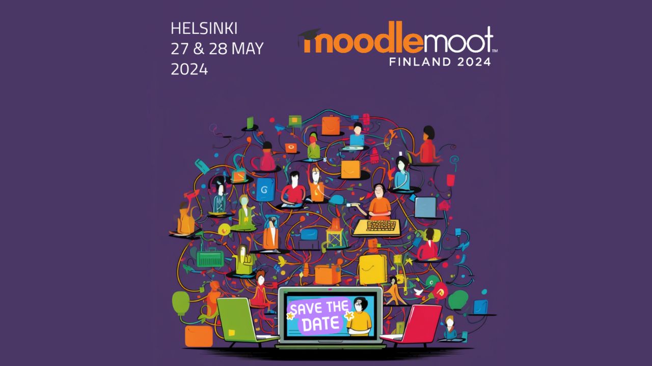 Join First MoodleMoot Finland 2024 on May 27-28, 2024 in Helsinki