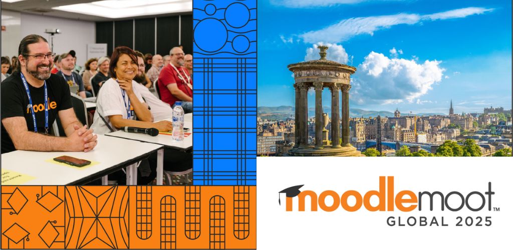 Join MoodleMoot Global 2025 in Edinburgh UK from 16-18 September 2025